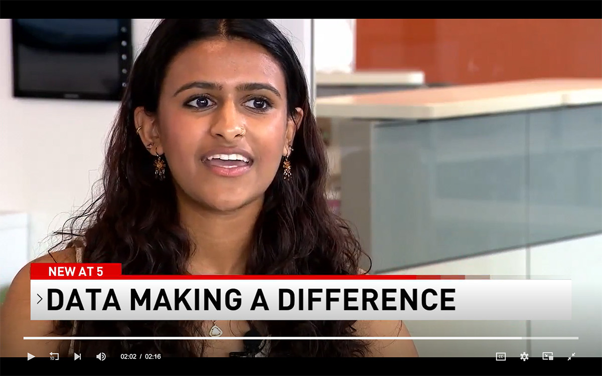 Rising third-year @CS_UVA student Anjali Mehta is interning at the @UVA_BI. She hopes to use social and decision analytics to empower minority businesses in Fairfax County, VA. Check out the story by @MClarke7News at.virginia.edu/Ye77UN @7NewsDC