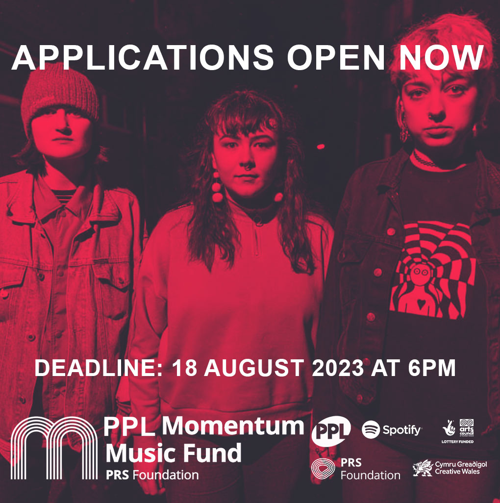 The current round of #PPLMomentum funding is open for applications! The fund offers grants of £5k-£15k to help artists at a crucial point in their career break through to the next level. 

Learn more about eligibility and apply here: lnkd.in/ek_Gtb2V

#MusicIsNow #WALM