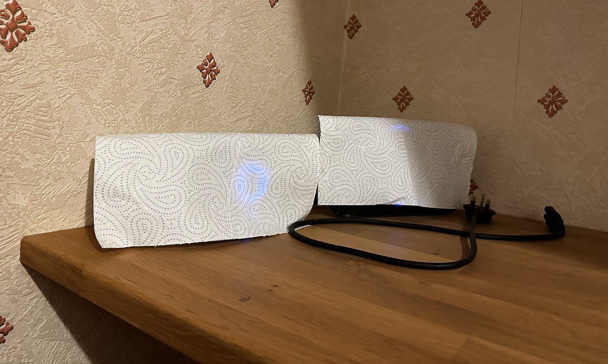 ryansheldrake's tweet photo. I came back to the renovation house to find a new type of firewall #physical 🤣 https://t.co/CmbqYCtj97