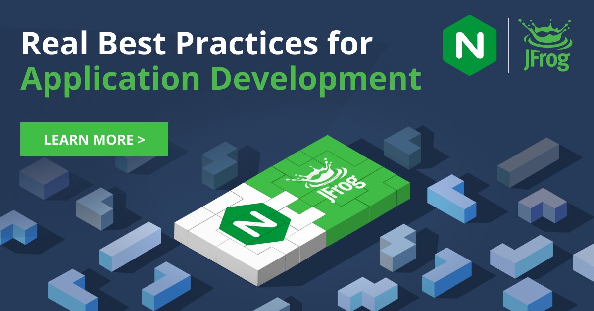 jfrog's tweet photo. New video series! ๐น JFrog's Melissa McKay and @nginx's Damian Curry share how to build a modular, production-ready system from tool consideration to security and observability. Learn here: https://t.co/7uM9KDzCUF
#JFrog #NGINX #swampUP #ModernApplicationDevelopment https://t.co/mEnw8bQMgY