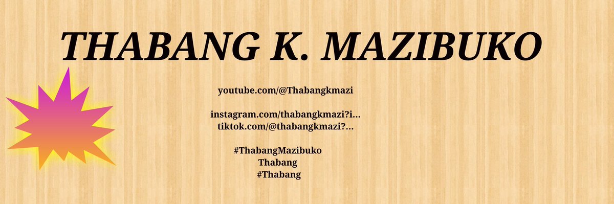 gob_miss's tweet photo. Please Subscribe,like,watch comment 📍
https://t.co/9Jbn5ILatv
THABANG BIG PROJECT 22
26 DAYS TO THABANG BIRTHDAY
Thabang
#ThabangMazibuko #TaxiStrike #HTMAM #TheyluckyStarColab #BurnerBoyLiveinSA #UmkhokhaTheCurse #EFFHQ #Drip #Lindiwe #Venter https://t.co/M3AOkM6U4L