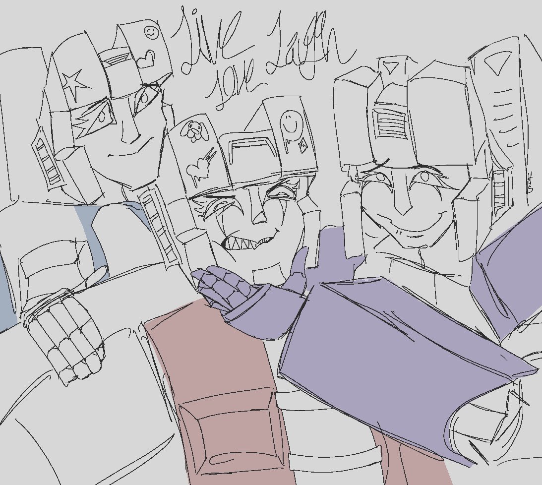 oogalorg's tweet photo. Skywarp did their makeup and made everyone take a selfie https://t.co/QYk3I5Qe6L
