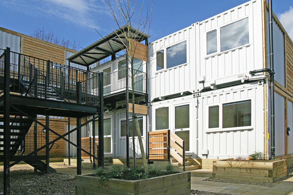 GAFollowers's tweet photo. Atlanta Mayor Andre Dickens launched a program that will use $4 million to purchase shipping containers as housing for homeless Atlantans. https://t.co/FJaLYMHnpf