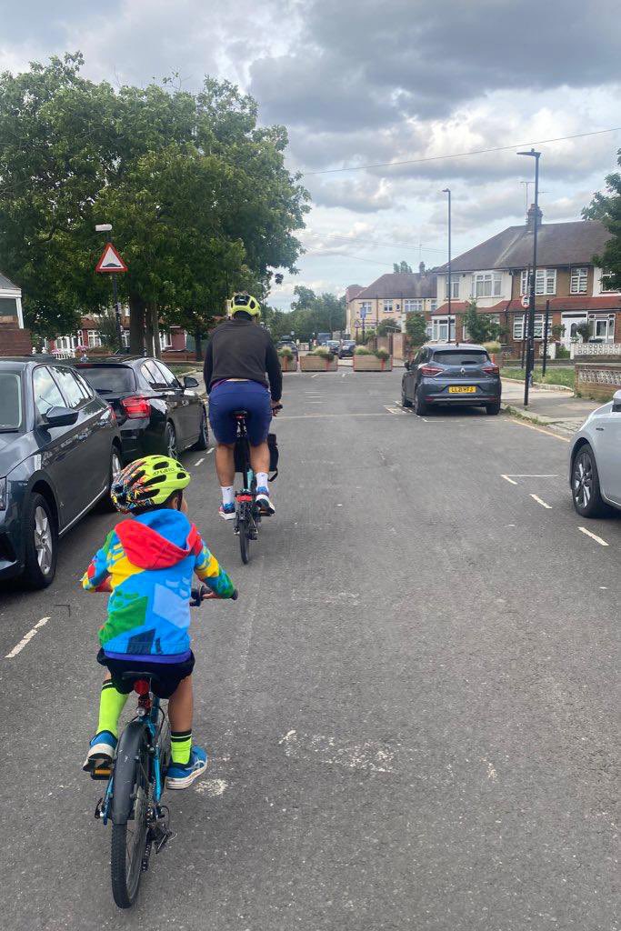 Happy #CycleToWorkDay Day! 🚲

Whilst I didn’t cycle to work today I cycled my son to & from his holiday club, which I think counts. 🤔

If find cycling the best way to ferry my son about; it’s good for our health 🩺, the planet 🌍 & helps reduce congestion & air pollution💨