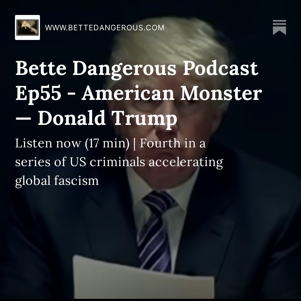 Heidi_Cuda's tweet photo. American Monster — a podcast for Bette members.
Join our community at a great rate for access to all reports, pods, and invites.
https://t.co/wNLLjO82CK https://t.co/AG9iUyYA0o