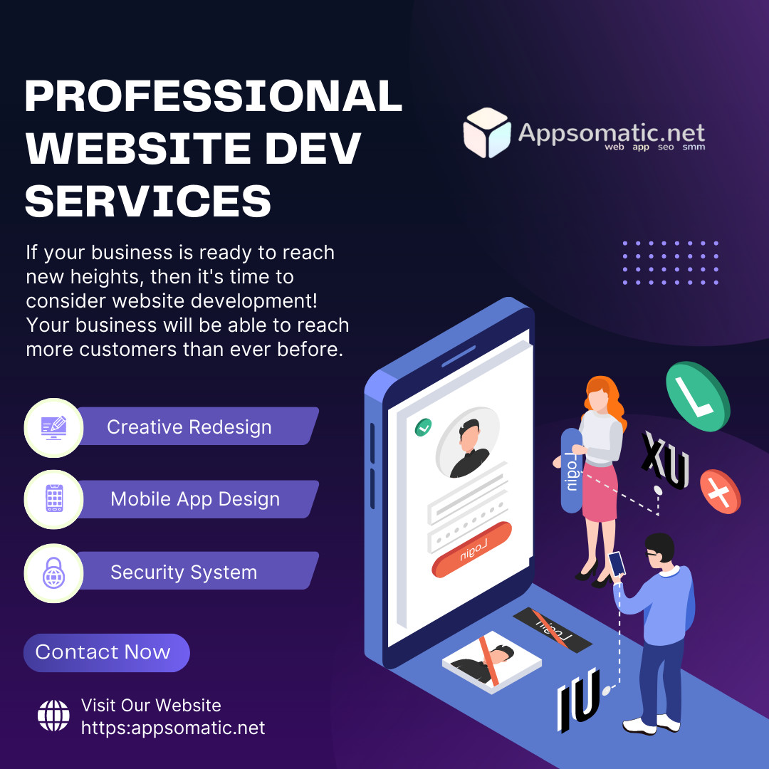 Appsomatic Software,Mobile App & Website Developer tweet media