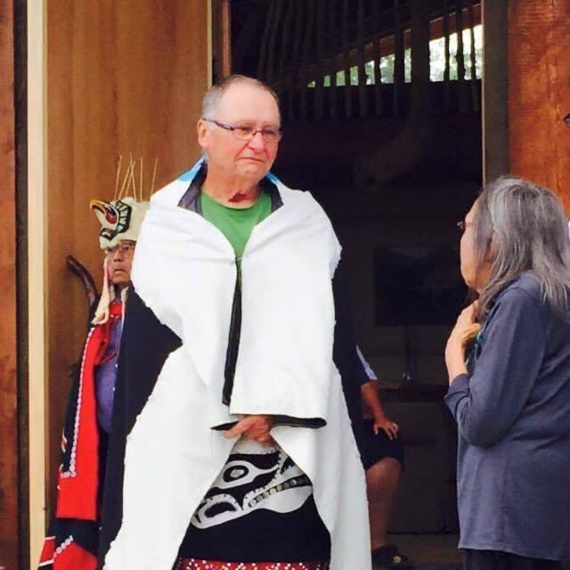 Meet our staff! Larry Jorgenson has retired from being the Executive Director (1999-2019) but continues to hold the vision for our infrastructure projects and sawmill. We could write a book about all the amazing things he’s done for us! Ǧiáxsix̌a Larry! ☀️ #TeamQqs