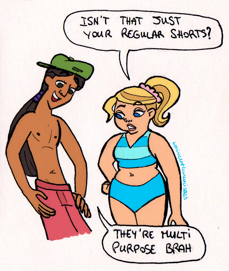 Here's a better look at the swimsuits of the Total Drama Island 2023  contestants! : r/Totaldrama