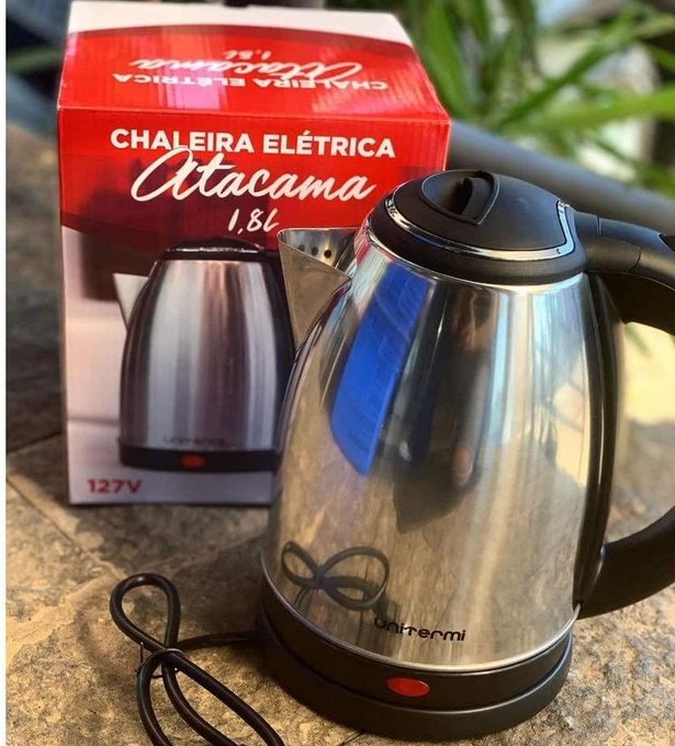 Chaleira Elétrica Jarra Unitermi Atacama 1.8 Litros – 127v