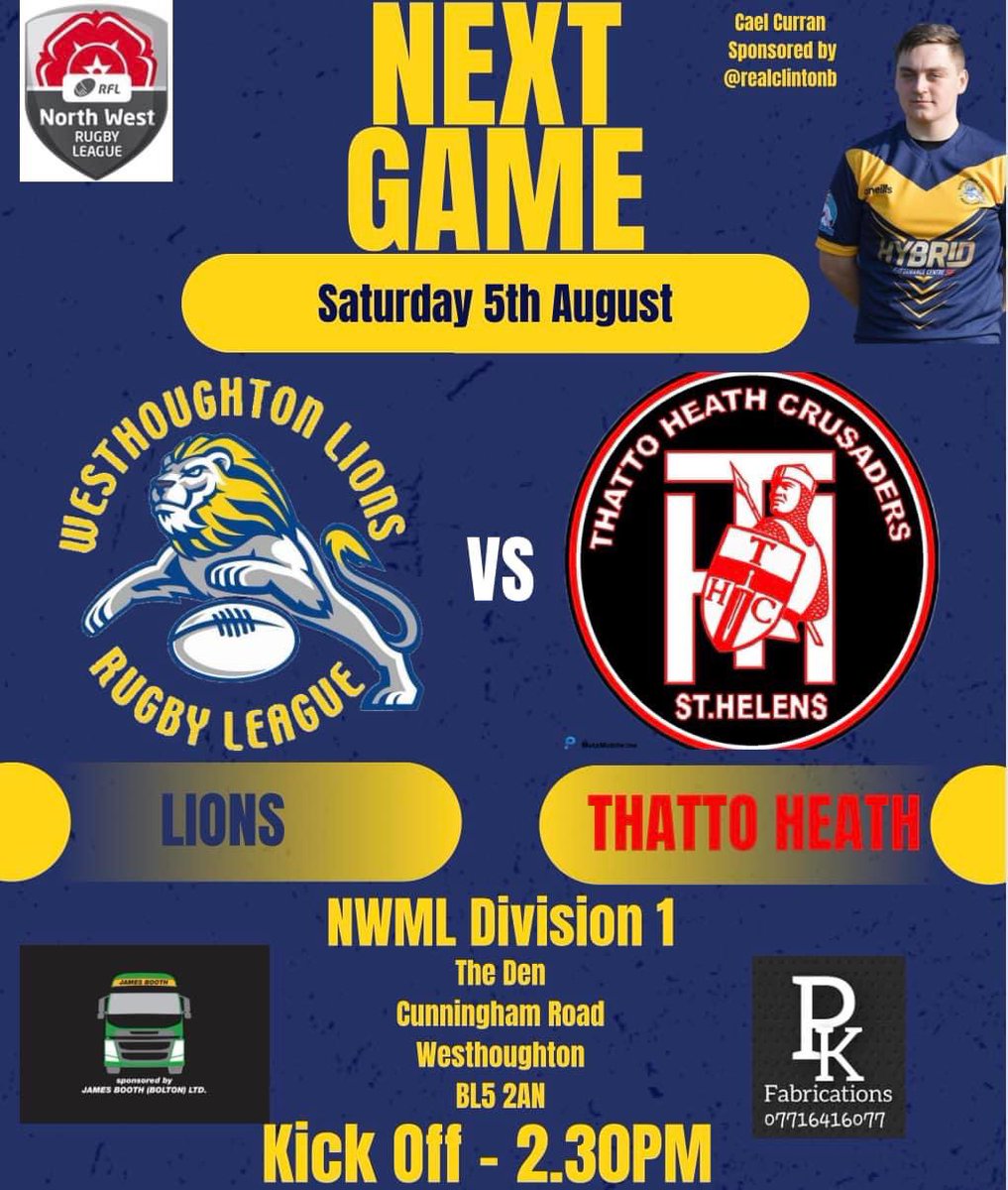 Westhoughton Lions tweet media
