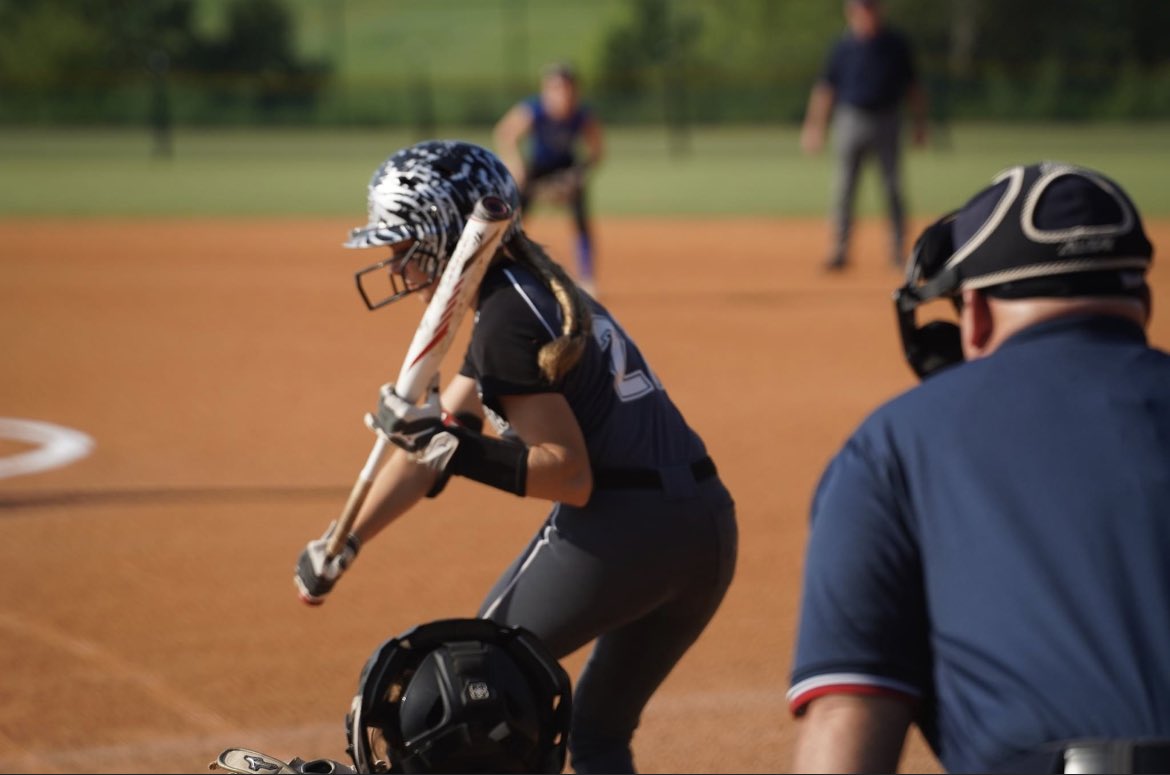 LillyTatum2025's tweet photo. Our season ended on a bittersweet note last week! We didn’t go home with a trophy, but we sure did leave everything  we had on the field.

End of Season Stats:
avg - .383
obp - .448
ops - 1.098
slg - .650
15 singles, 4 doubles, 3 triples, and 2 homeruns

@FirecrackersAR https://t.co/bEFXHo14k4