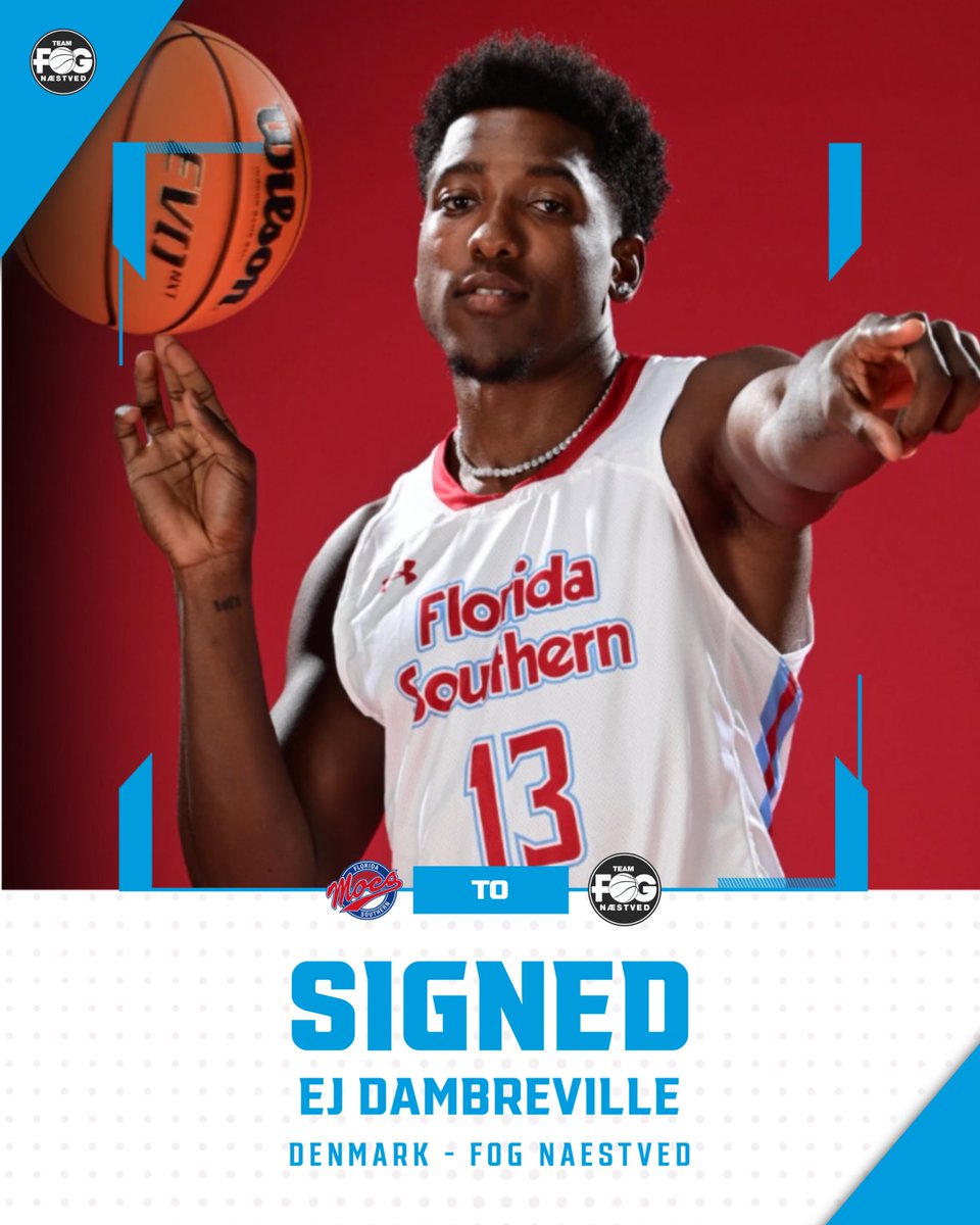 PRO! 🖊️🖊️ EJ Dambreville has officially signed to play professionally in Denmark. @teamfog take care of our guy, you got a good one!