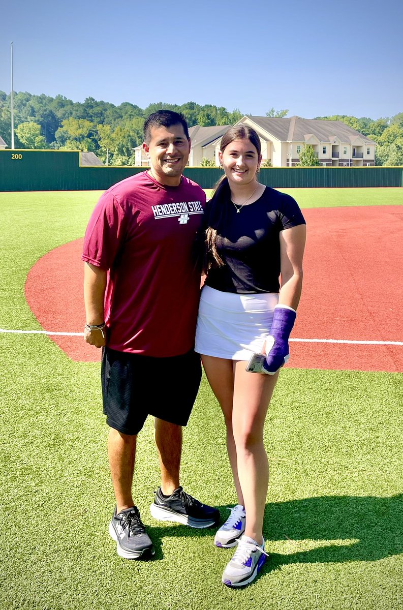 Thanks Coach @martinez3d for spending the morning showing me everything Henderson & @ReddiesSB has to offer! Excited about making it back on campus soon! #NoMereBeast