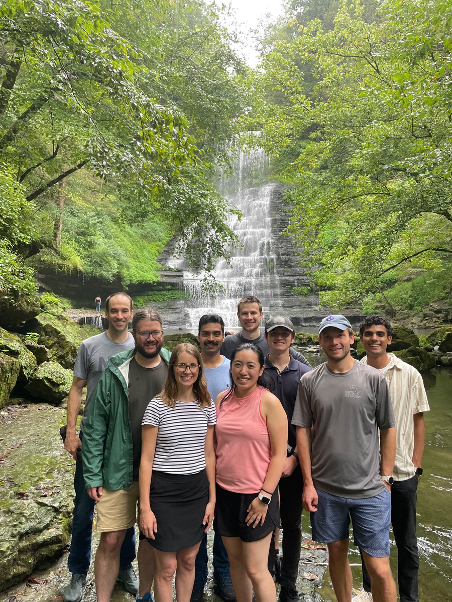 Enjoying the science enabled by @TheMarkFdn and awesome collaborators! Even remembered to get a lab pic 😎