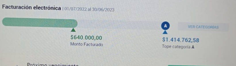 mariogoldmanr's tweet photo. Cambios en sistemas AFIP!!!!
1) Simualdor de retenciones #Ganancias RG830: operativo✅ https://t.co/LUD5jaHwBU
2) #Monotributo: visualización de monto facturadoACUMULADO (para verficar tope por categ o exclusión): en desarrollo⚙️
Al pie @jorgeDMus https://t.co/9dMglDp2x1