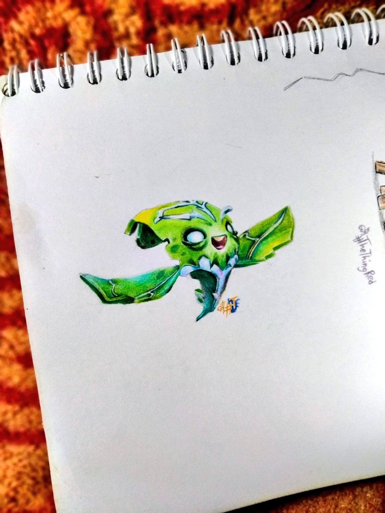 TheThingRed's tweet photo. Colmenta 🌨️🥬

#thethingred
#nothingred
#plantsvszombies
#plants #zombies #pvz #traditionalart #art #pvz3 https://t.co/bDYJMJlnoB