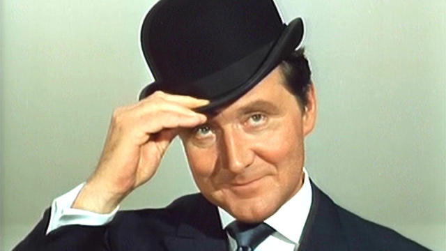 Patrick Macnee: greatest role model for men. Brought up by lesbians who treated him as a girl, became the archetype of the English gentleman. Enthusiastically hetero but always respectful of &deferential to women. Was upbraiding co-star Ian Hendry for homophobia back in the 60s