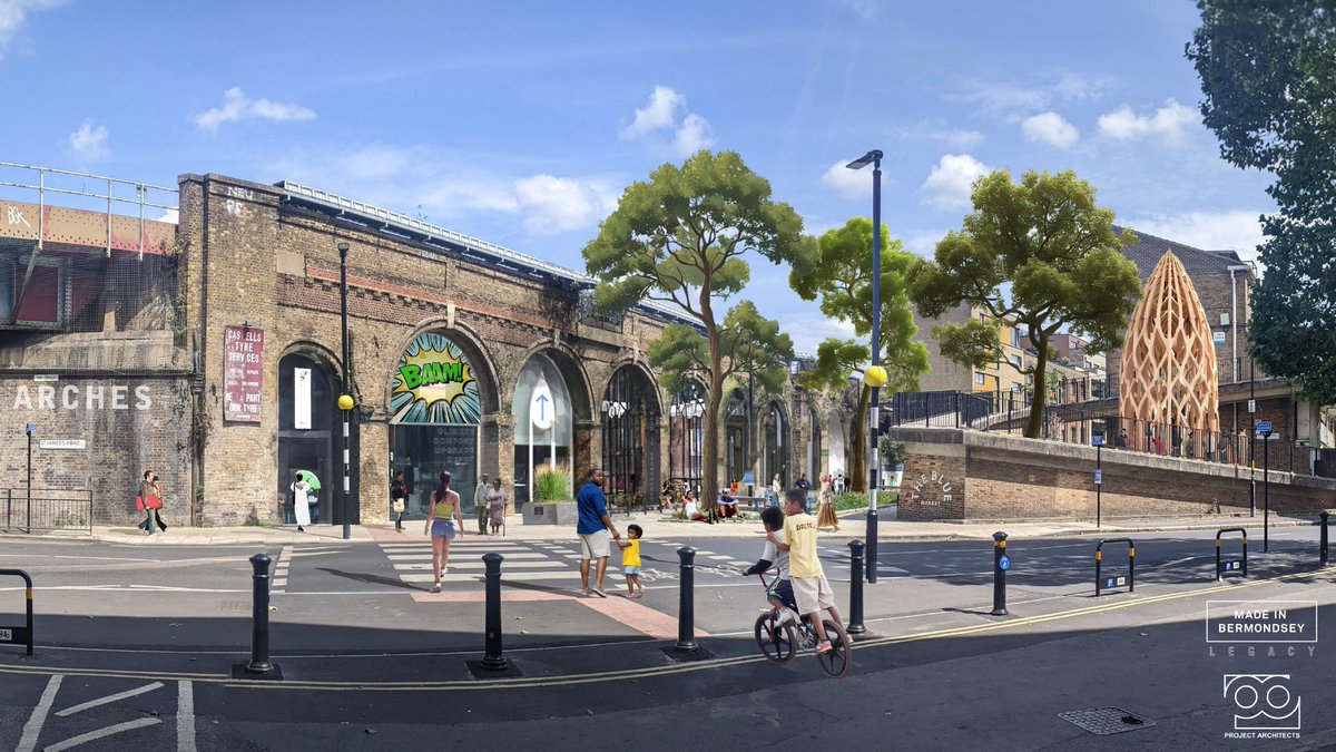 'On either side of the viaduct a roadway and footpath was constructed.  This was intended to provide access to the arches and also to provide a  parallel walking and carriage route_'  - London &amp; Grenwich Railway Archives - alondoninheritance.com/tag/london-gre… <a href="/VanishedLondon/">A London Inheritance</a>