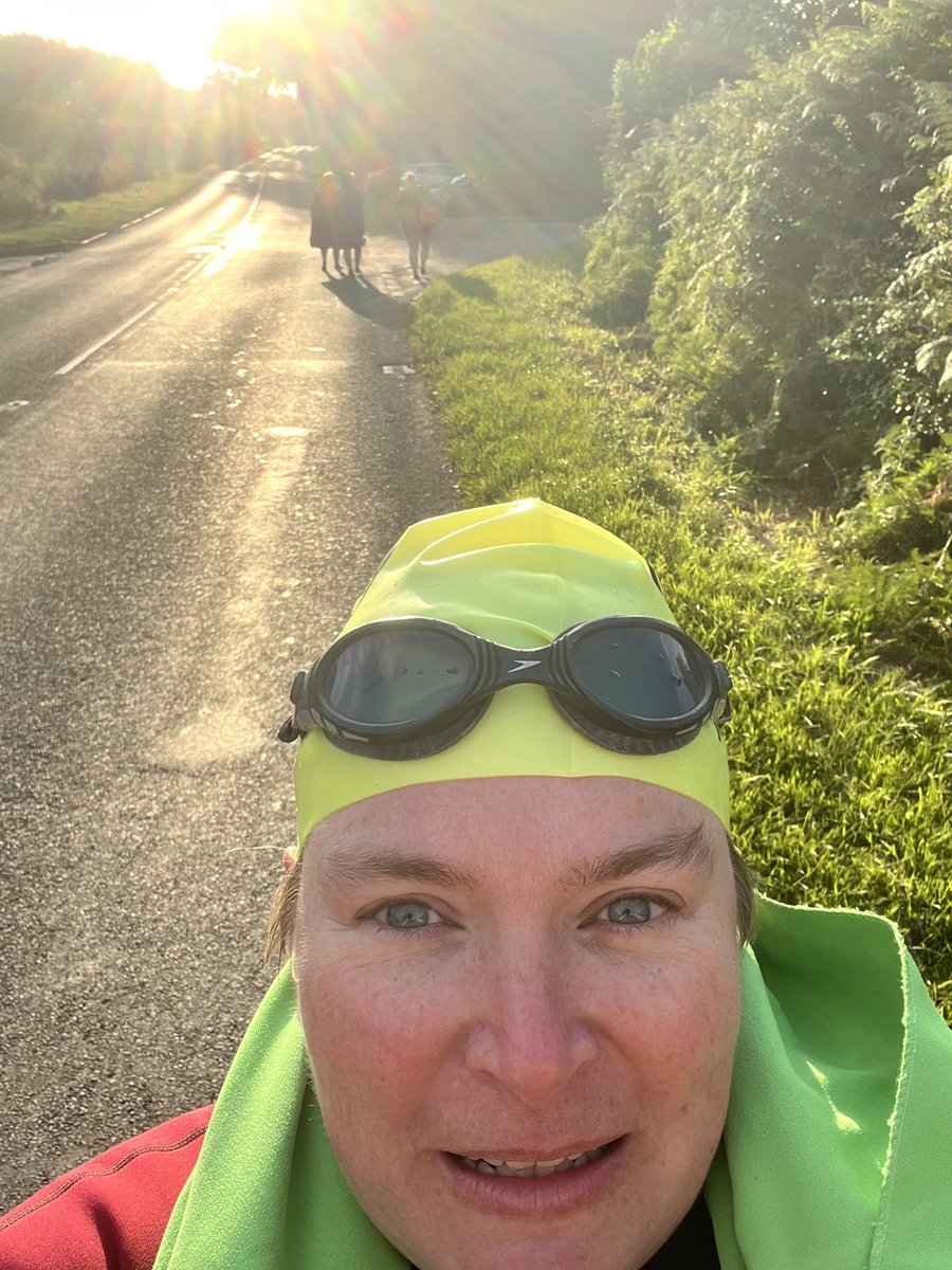 sam_dewis's tweet photo. Slightly delayed start to #AHPsActive month but today was a double dip day, pool swim this morning and then an evening swoosh down the River Trent at Shugborough #happytimes #happySam (Yes this isn’t the river! It’s the walk back to the car!) https://t.co/XD5vT9YjmP