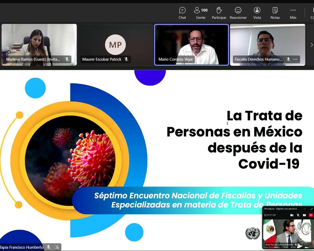 UNODCmexico's tweet photo. En el 7mo Encuentro Nacional de Fiscalías y Unidades Especializadas en materia de #TrataDePersonas compartimos hallazgos relevantes sobre los impactos de la pandemia en este delito a nivel nacional e internacional.
@FGRMexico @SEGOB_mx @CJF_Mx #FEVIMTRA #REDTRAM #FEMDH https://t.co/yVI8VYMj5C