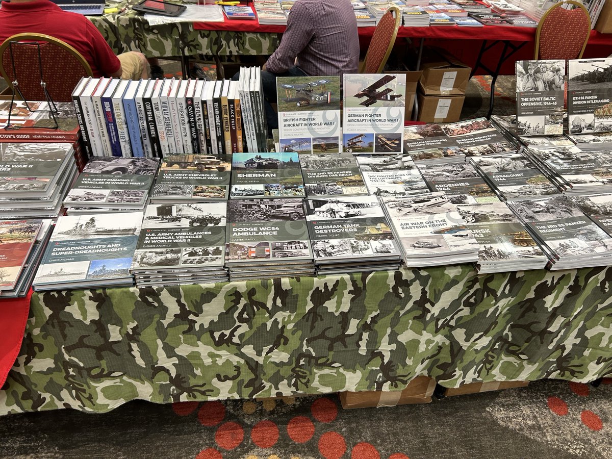 casematepub's tweet photo. Come visit us at our booth at the IPMS/USA National convention! Stop by and check out the latest military history and modeling titles! https://t.co/lCcWGw1nb2
