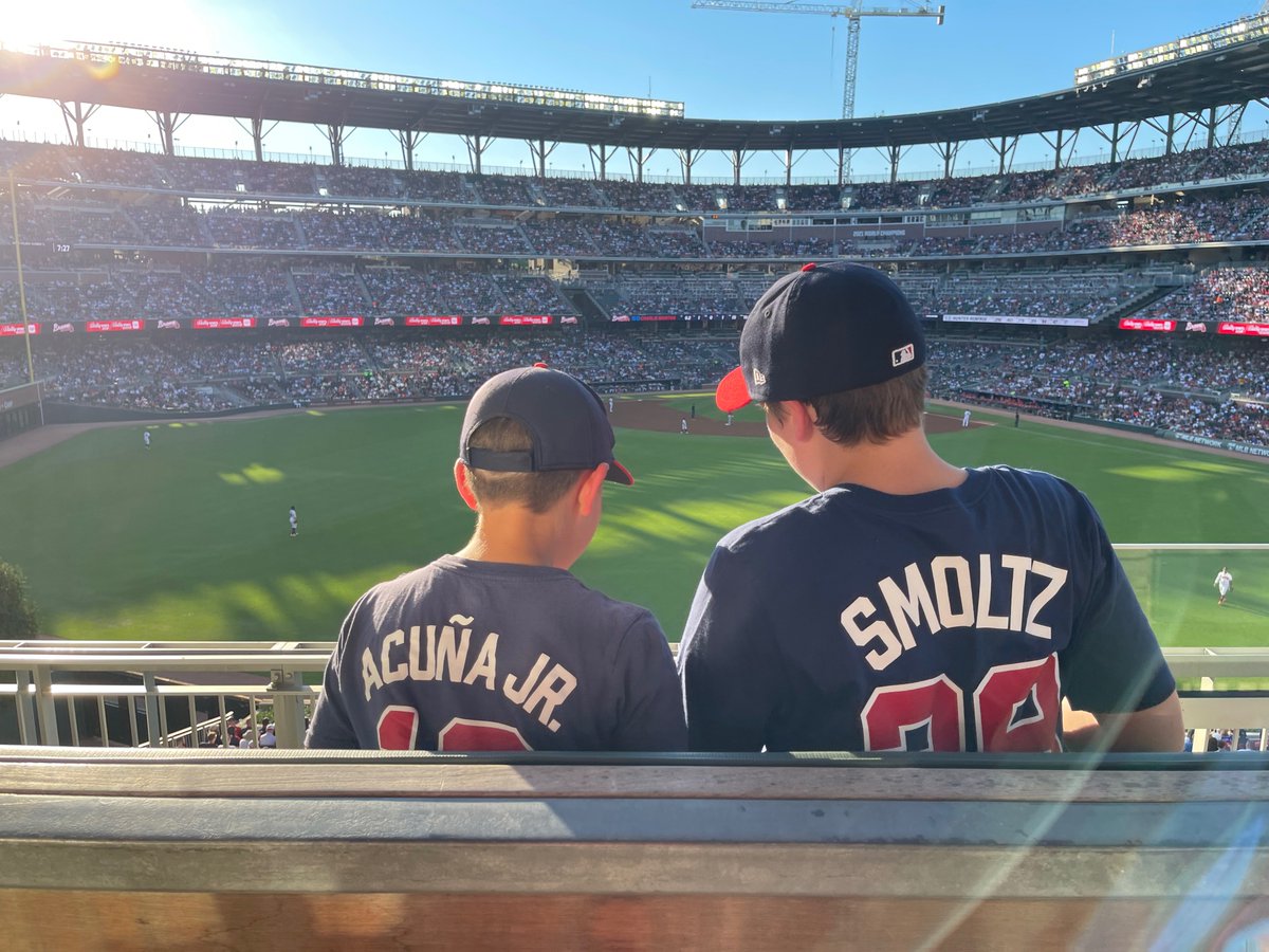 PitchMaps's tweet photo. Fun times with PitchMaps team, family, and friends at our Braves & Brunch event this week. @Braves lost that night, but team spirit still won big! (Game mascots from @HomeDepot even stopped by to see us.)
#FindYourMessage #Baseball #Food #B2B #Culture #Team https://t.co/OeJWb3XPYK