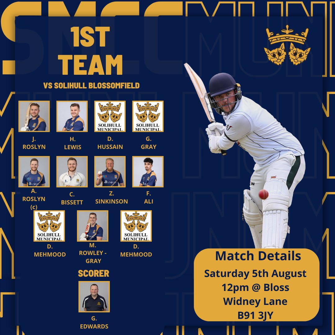 Solihull Municipal CC tweet media