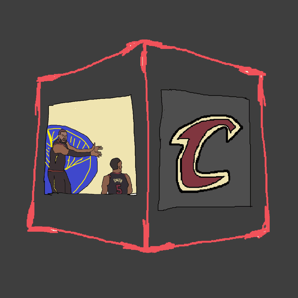 big__soulja's tweet photo. Lebron yelling at JR in game 1 https://t.co/6wAjx3E7L2 https://t.co/4VAEnQRCOi