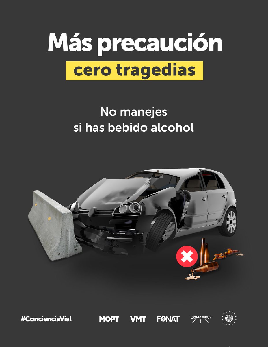 ¡Prevenir y manejar con precaución es una tendencia que nunca pasa de moda! 😎⚠️ #ConcienciaVial