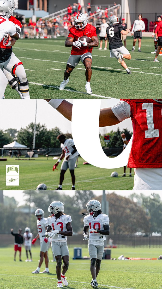 OhioStateFB's tweet photo. 𝗙𝗼𝗼𝘁𝗯𝗮𝗹𝗹 𝗶𝘀 𝗯𝗮𝗰𝗸 😆👀 https://t.co/eMWtw3OQlN