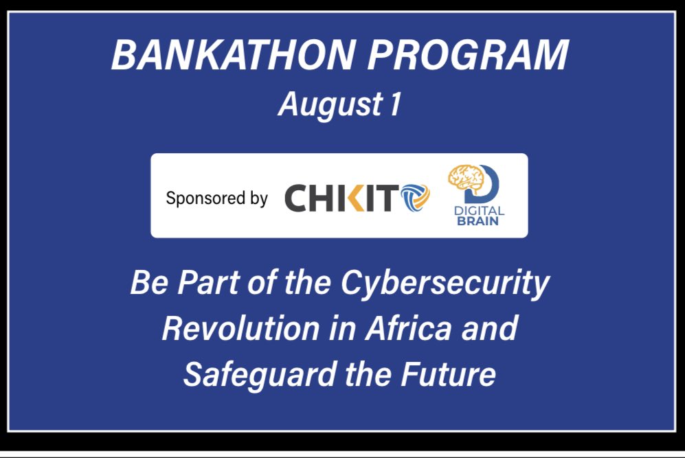 prospermwaki's tweet photo. It was a great experience for Chikito to be part of the Cybertech Africa. 
As part of the conference, Chikito organized a successful Bankathon
The Bankathon provided a platform for collaboration and innovation in the financial domain, which will contribute to cybersecurity. https://t.co/rsaEgzLfDB