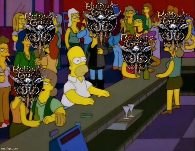 PuckinDM's tweet photo. Hmm I wonder what everyone is up too today?

#BaldursGate3 https://t.co/QXYMxpLv5n