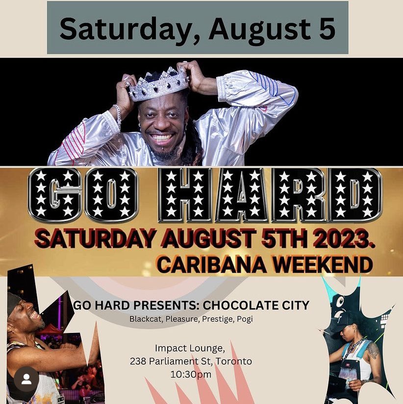 PrideToronto's tweet photo. Check out Black Pride presented by Blackness Yes! Starts tonight and goes hard all weekend long in Toronto!
@Blockorama @DJBlackcat @GoHardEvents https://t.co/gAzwYNwz5c