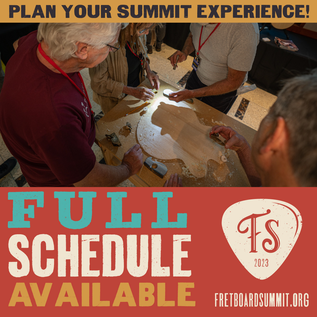 Fretboard Summit (@fretboardsummit) on Twitter photo The Fretboard Summit 2023 daily schedule is officially LIVE! Head over to fretboardsummit.org/schedule to check out the full lineup of concerts, workshops, talks, parties, and awesome events happening throughout the weekend at <a href="/oldtownschool/">Old Town School</a>. cc <a href="/fbjournal/">Fretboard Journal</a> The Fretboard Summit 2023 daily schedule is officially LIVE! Head over to fretboardsummit.org/schedule to check out the full lineup of concerts, workshops, talks, parties, and awesome events happening throughout the weekend at <a href="/oldtownschool/">Old Town School</a>. cc <a href="/fbjournal/">Fretboard Journal</a>