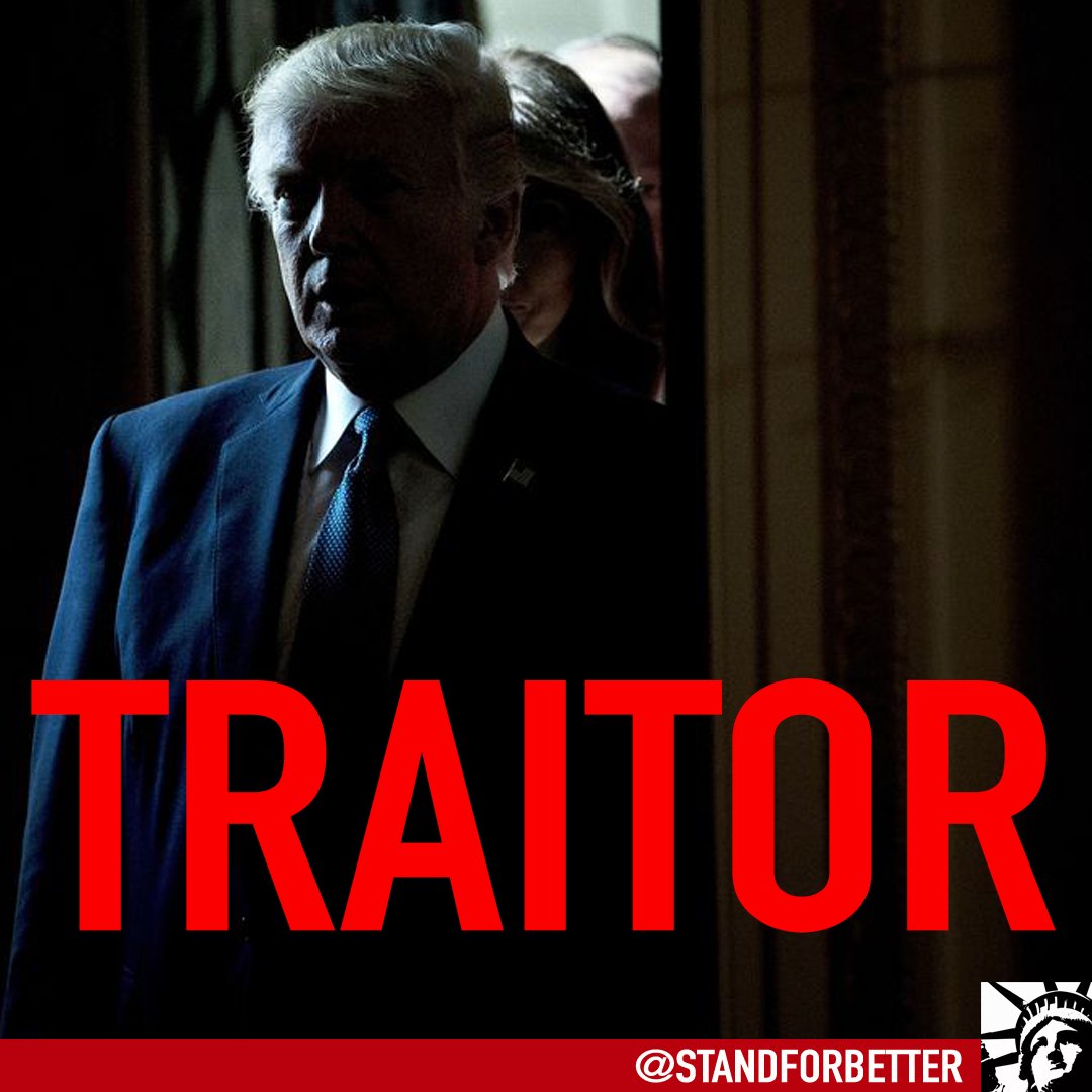 Mr. Trump is a traitor to this country.  Thank God we have Dark Brandon in The White House, and we must all ensure he has a second term.

#TrumpArraignment
#ArraignmentDay
#TrumpForPrison