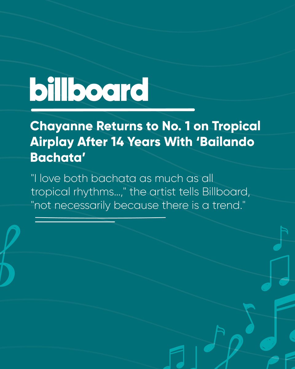 CHAYANNEMUSIC's tweet photo. ¡Wow, mi gente bonita! Gracias por impulsar Bailando Bachata hasta el número uno en la lista Tropical Airplay de Billboard. Su apoyo incondicional es el motor que hace latir mi corazón con gratitud eterna ❤️

@billboard @PamelaBustios https://t.co/kiDPDQchKd