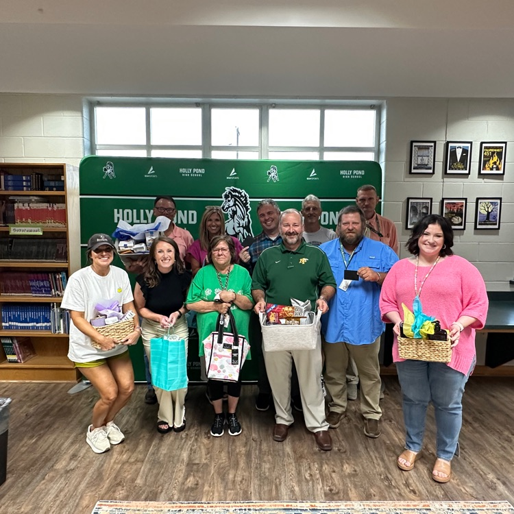 HollyPondHigh's tweet photo. We would like to thank Premier Bank and The Butcher Shop for donating to our faculty meeting giveaways! IT'S A GREAT DAY TO BE A BRONCO!! https://t.co/vPvS93cMOu