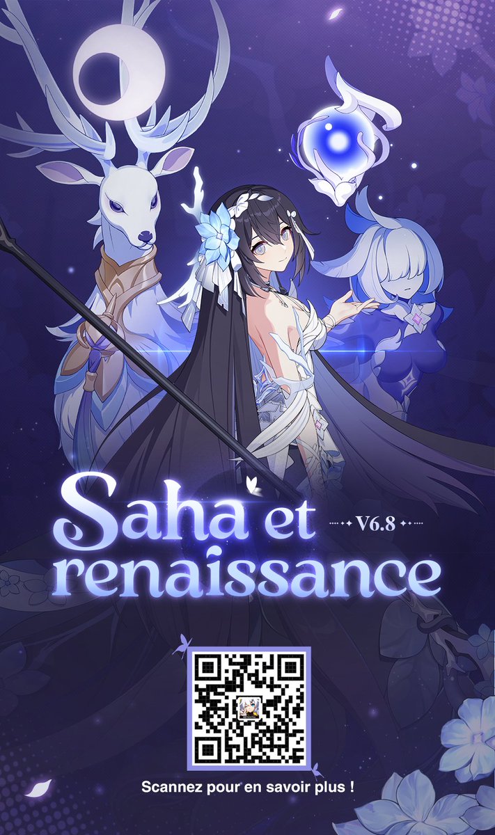 DannyDann5128's tweet photo. La v6.8 est bientôt disponible ! Le nouveau personnage Herrscher de la renaissance fait ses débuts ! https://t.co/jv4aQjQ4yP