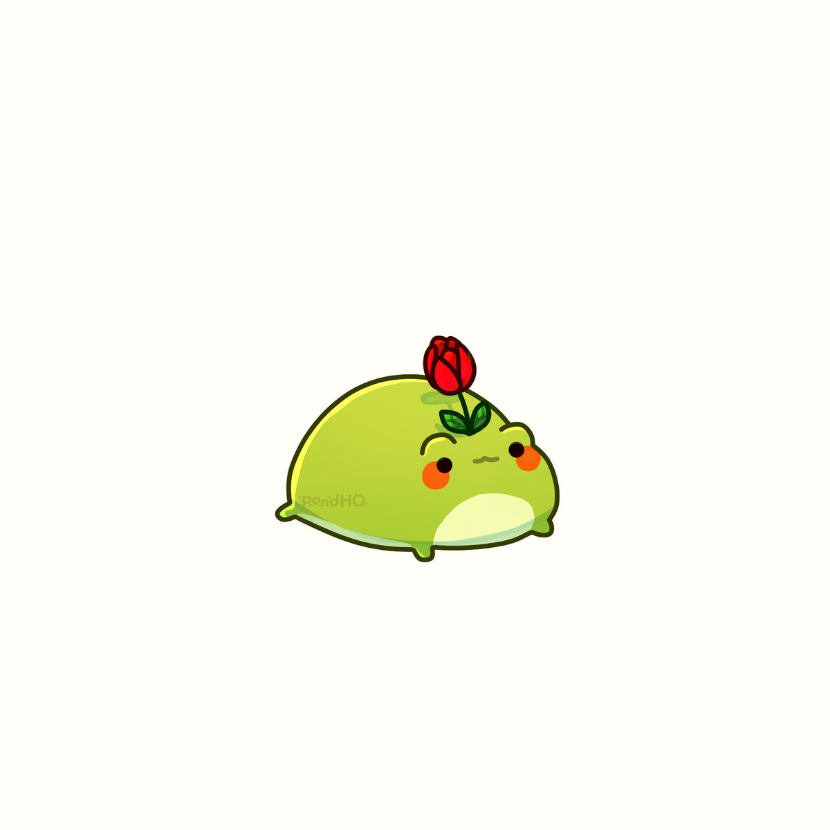 PondHQShop's tweet photo. Freds sprout finally bloomed! 
🌷 🐸 https://t.co/rkjnO2E5dG