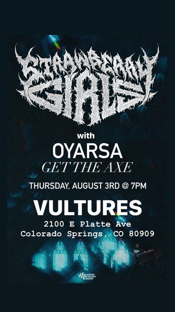 Playing in Colorado Springs tonight! 🤍