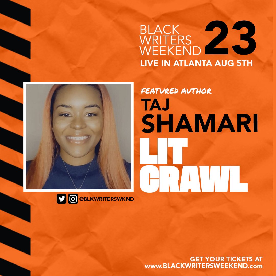 We are two days away! My table will be set up at Smokey Stallion BBQ from 11am-5pm with all four titles‼️

#litcrawl #blackwritersweekend2023 #blackauthor #atlevents #writerslift #urbanauthor #romance #supernatural