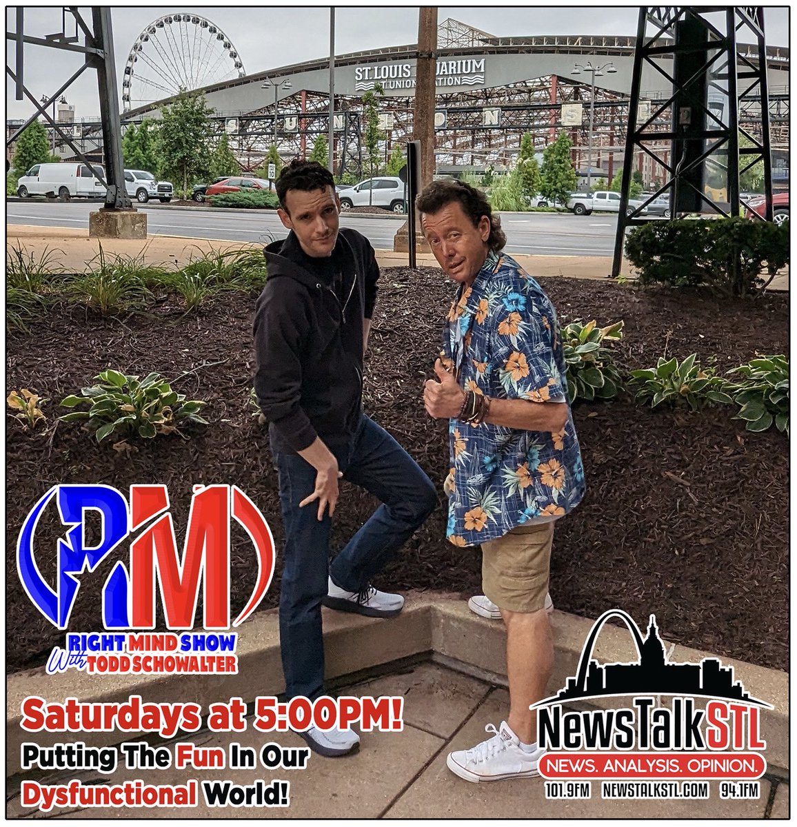 GetTodd's tweet photo. One of the advantages of the station being at Union Station is that after the show, me and Joey V. get to head over to the aquarium and dive for live clams.
#talkradio #conservativeradio #stlouis #ConservativeNews https://t.co/h0LjK4Vlt9