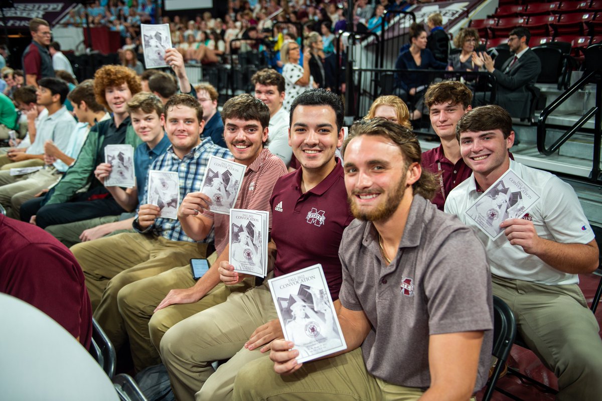 Fall Convocation is TONIGHT at 6:30 in Dudy Noble! Mark your calendars🗓️✍️