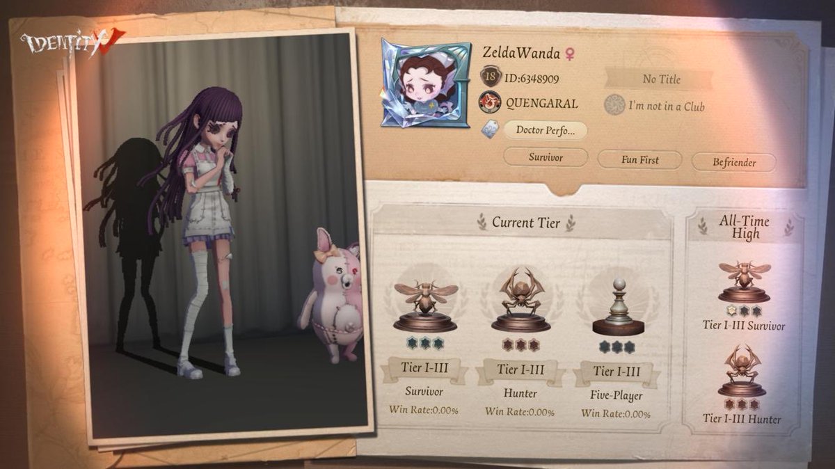 WandaZelda's tweet photo. I'm playing Identity V. Fancy a game? https://t.co/IktLg7NoTl