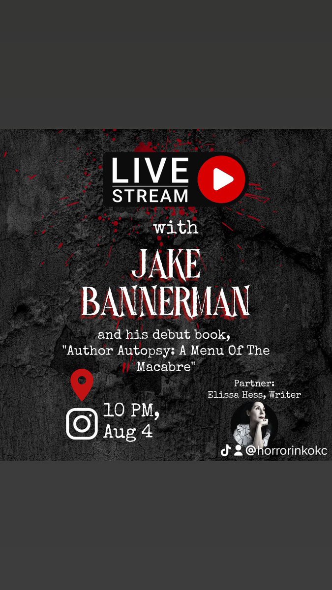 Tonight! 
#follow4follow
#horrorcommunity
#horroraddict
#horrorlife
#horrorfan
#branding
#instahorror
#girl
#HorrorTime
#art
#GoreQueen
#spooky
#love
#marketing
#Entrepreneurship