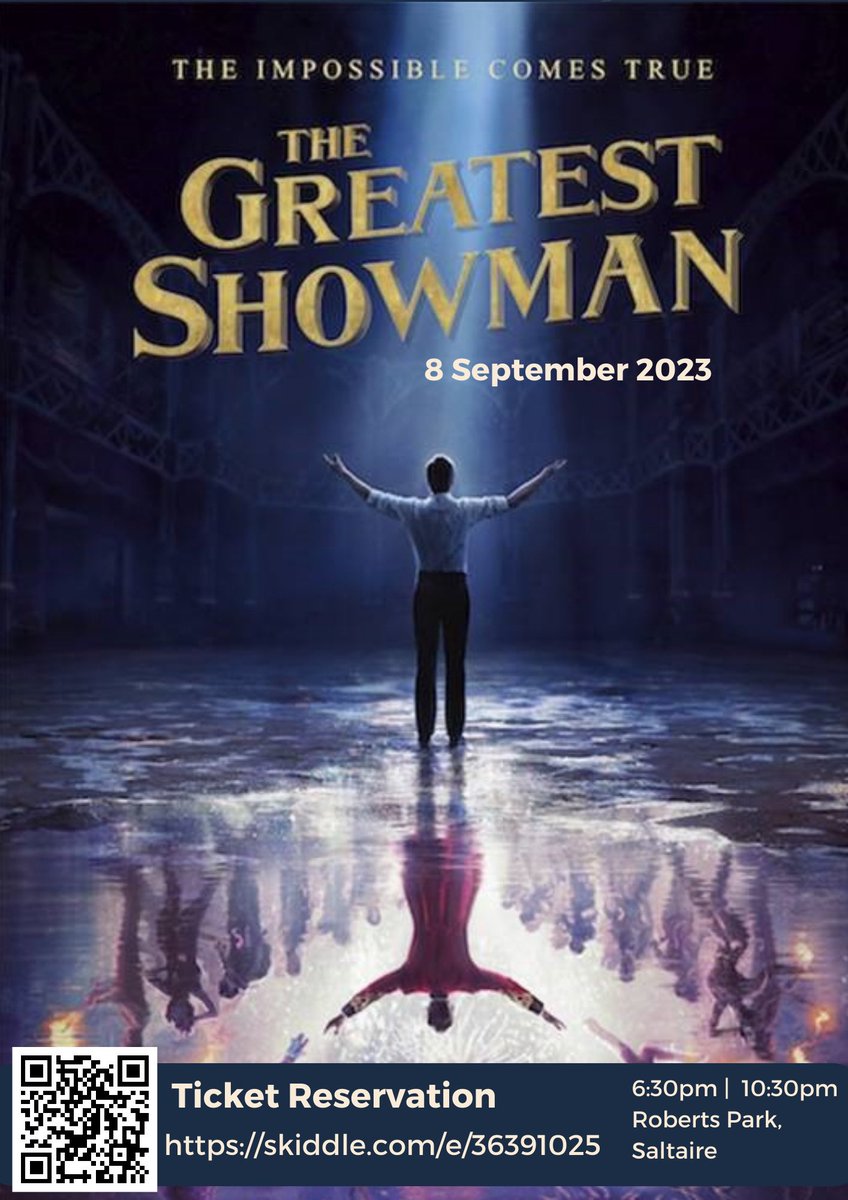 SaltaireFest's tweet image. Ready for an amazing opportunity? We have 3 tickets up for grabs to experience the sensational film "The Greatest Showman" at the Saltaire Festival on September 8th! Share this post to enter our exclusive ticket giveaway for your chance to WIN FREE tickets. Share, share, share!
