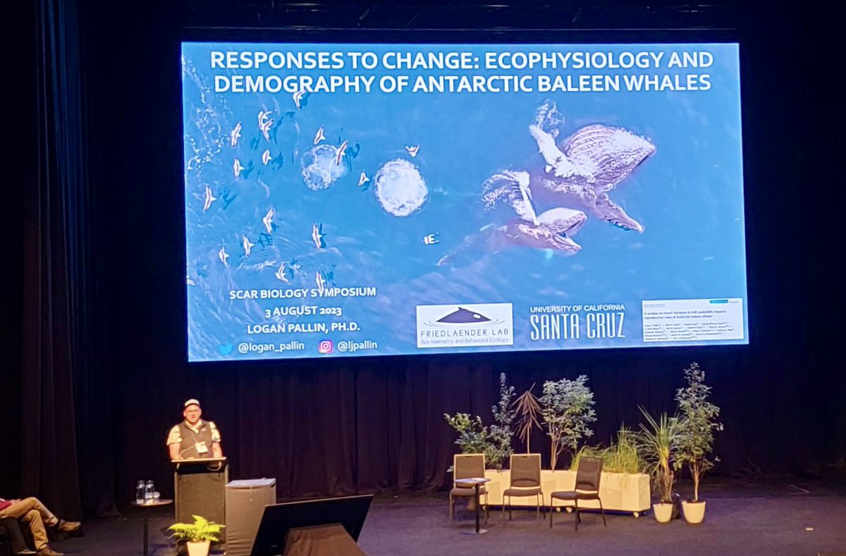 Fantastic week of reconnecting with colleagues, amazing presentations and conversations to inspire the next steps of some amazing collaborations in the making 🐋🐧🇦🇶 #conservation #ClimateActionNow #SCARBiology2023