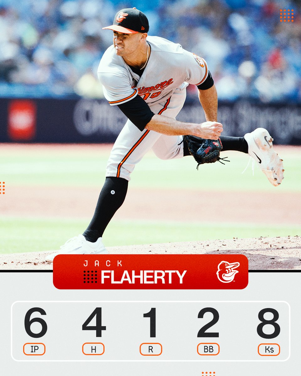 A strong <a href="/Orioles/">Baltimore Orioles</a> debut for Jack Flaherty. 😤