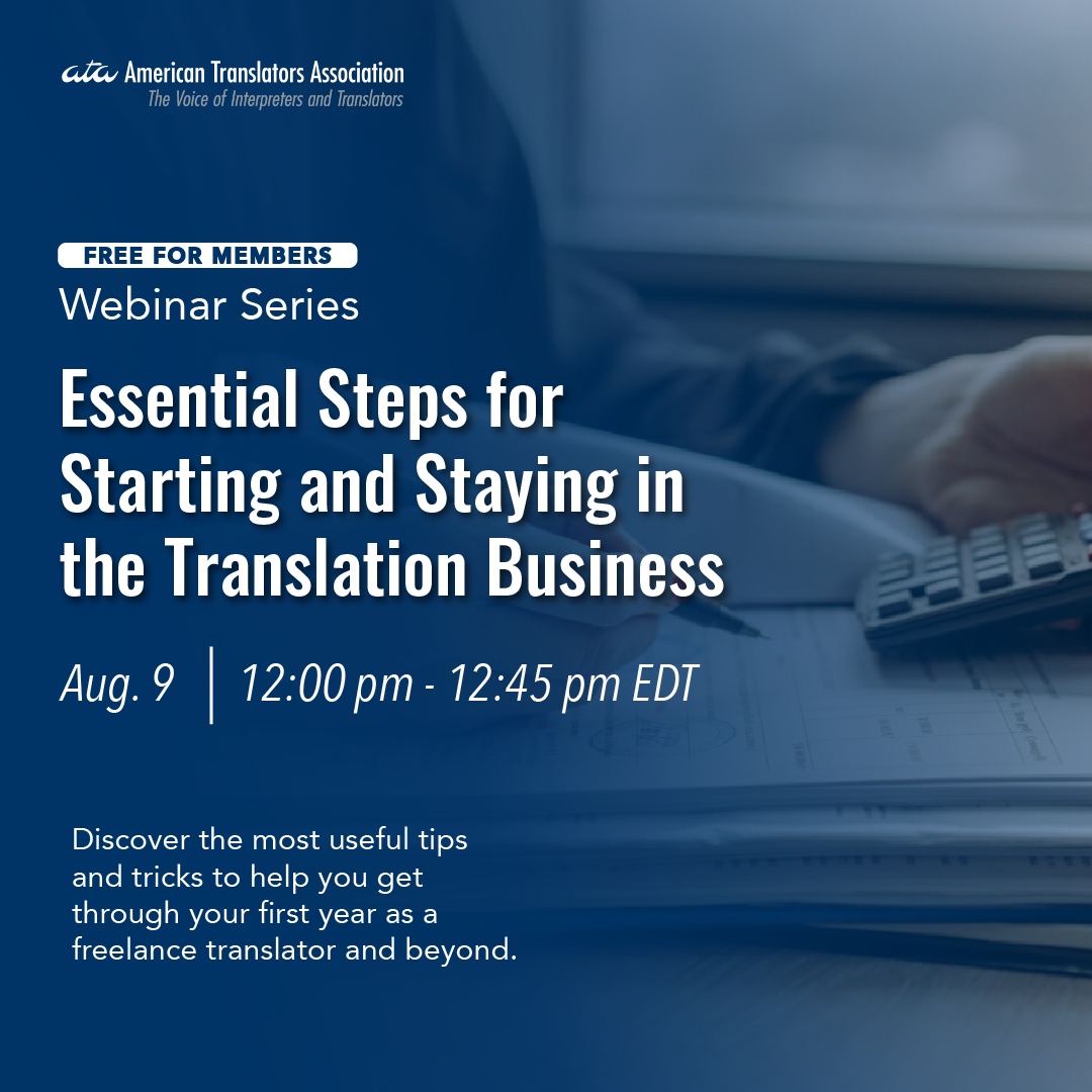 atanet's tweet photo. This webinar will help you understand how the market works, the keys to breaking into it, what to expect and what not to expect, and how to set your rates in a way that works best for you. Register: https://t.co/T4jGwfT7kU! #atanet #webinar #b2bb #business #freelance #xl8 https://t.co/g9uFxMzBDi