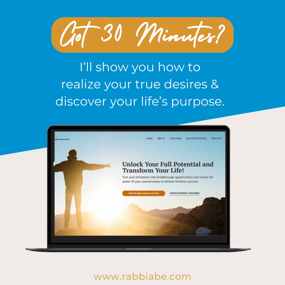 In just 30 minutes, we can uncover the keys to unlocking your full potential.

Head to my website to book your FREE Consultation with me, and let's begin your breakthrough transformation together.